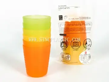 250ml Plastic Colorful Water Cup 6pcs/Set NC034739