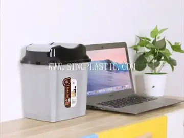 Eco-Friendly Plastic Trash Can 6L NC034840