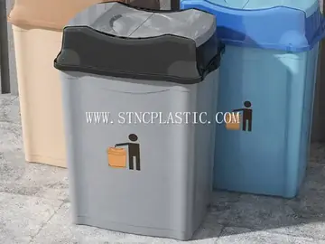 Eco-Friendly Plastic Trash Can 80L NC034845