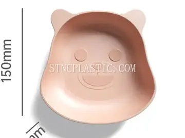 Lovely Cartoon Bear Shaped Multi-Function Plate NC035059