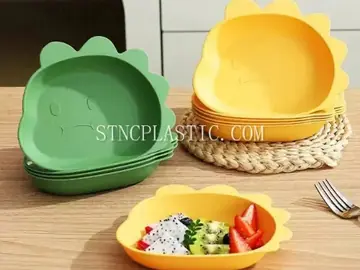 Lovely Cartoon Dinosaur Shaped Multi-Function Plate NC035060