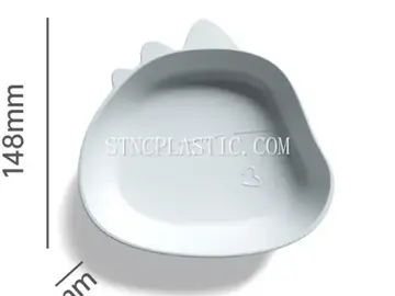 Lovely Cartoon Chick Shaped Multi-Function Plate NC035061