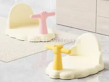 Plastic Baby Bath Seat With Backrest NC035076