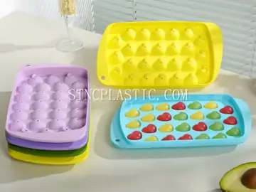 Plastic 26 Grids Heart-Shaped Ice Mold NC035097