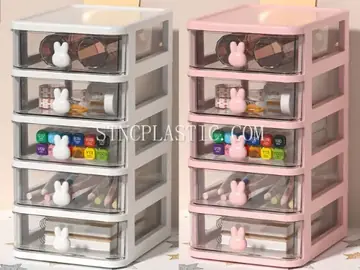 Plastic 5-Layer Cartoon Desktop Organizer NC035164