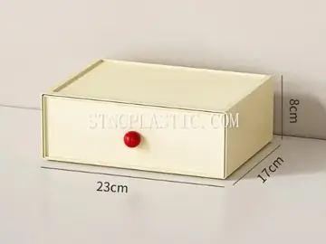 Dopamine-Style Combined Storage Box Wht 1 Tall Drawer NC035171