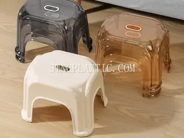 Stackable Transparent Plastic Stool S NC035239