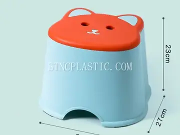 Cartoon Cat Stackable Kids Plastic Stool L NC035242