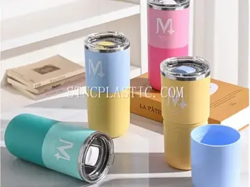 Stainless Steel Colorful Coffee Cup 600ml NC035293