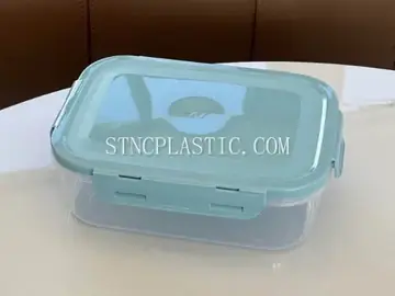 Plastic Rectangular Fresh Keeping Box 0.4L NC035365