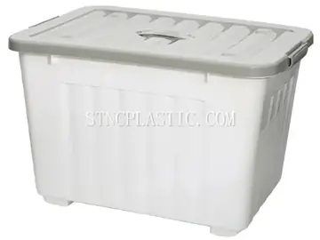 120L Plastic Handheld Storage Box With Cover NC035376