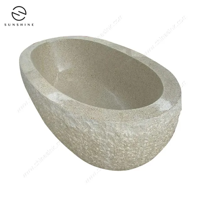 Cheap G682 China Granite Custom Bathtub BT-109A-G682 image 3