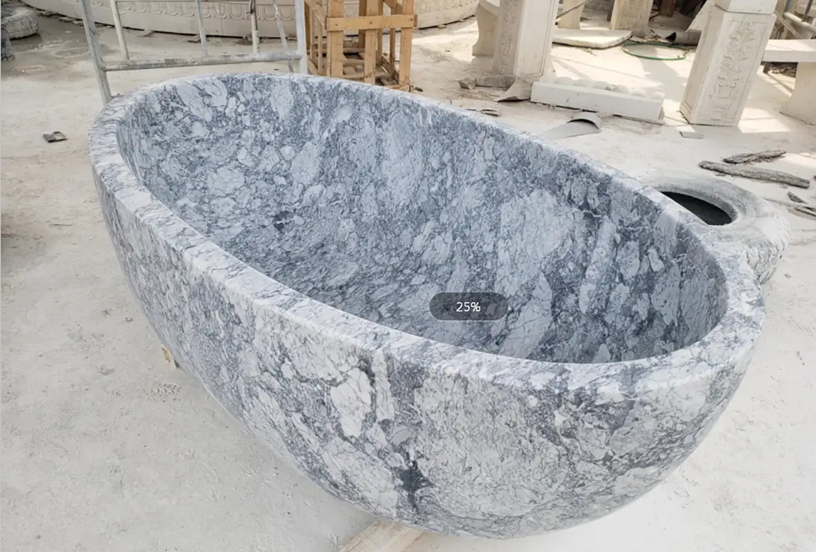 Marble Bathtub 5 marble from Asian Stone