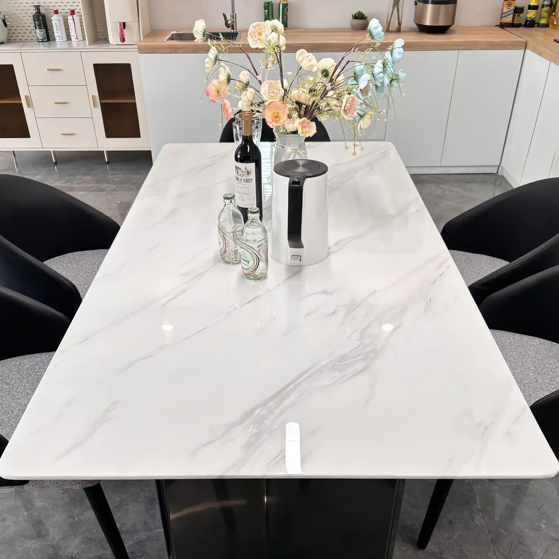 Drama Kavala White Marble Countertop marble from Asian Stone