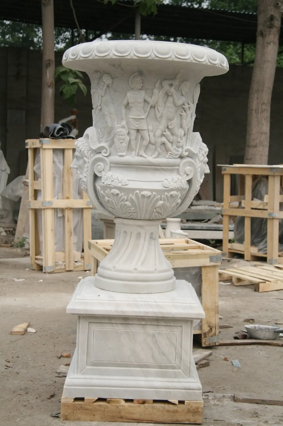 Garden Carvings supplied by Asian Stone
