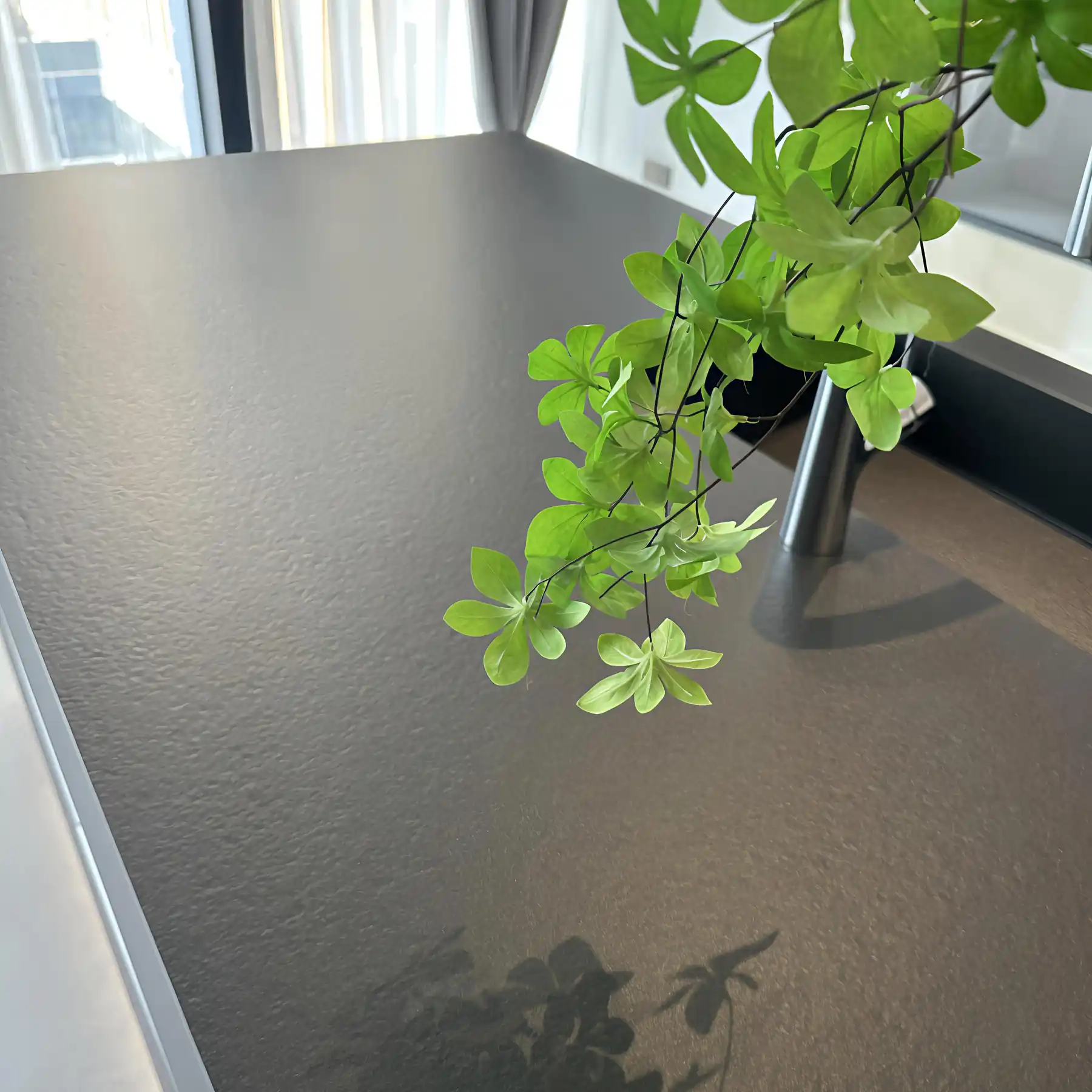 Pure Black Sintered Stone Countertop sintered stone from Asian Stone