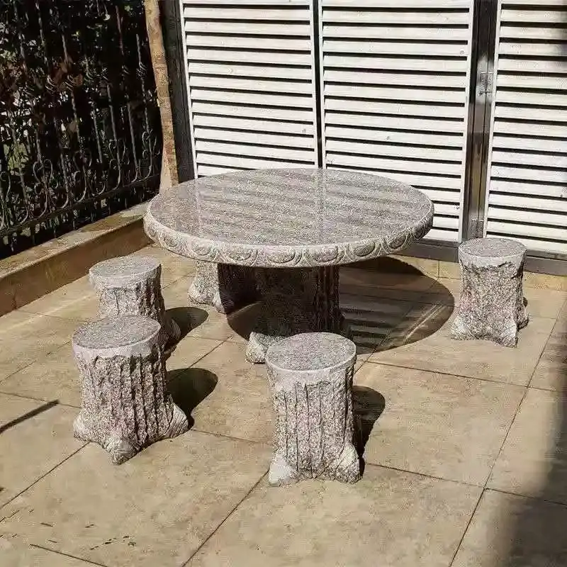 Table Garden Carving natural stone from Asian Stone