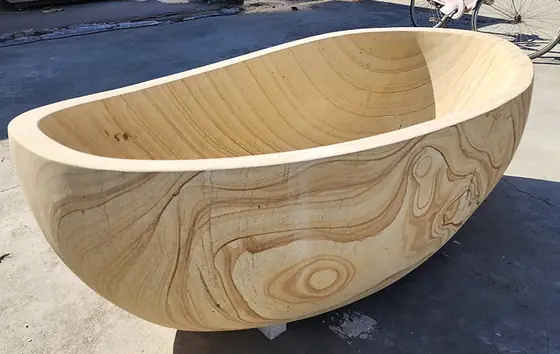 Wooden Sandstone Bathtub sandstone