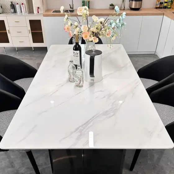 Drama Kavala White Marble Countertop marble
