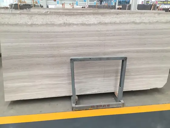 White Wood Marble marble