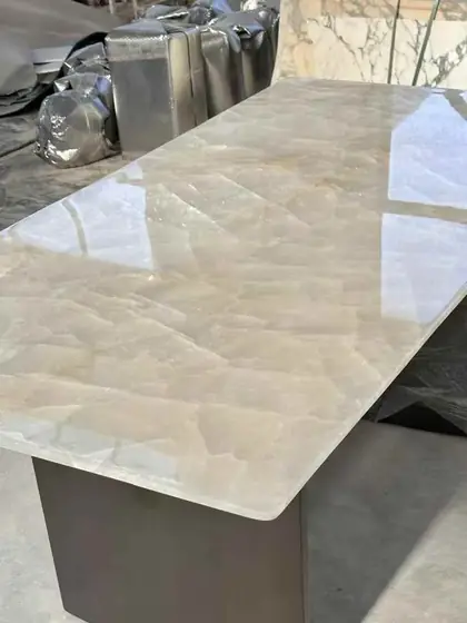 Ice Age Onyx Countertop onyx
