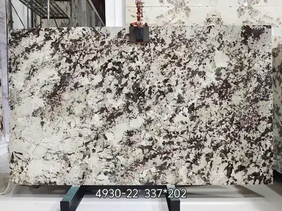 Snow Mountain Silver Fox Granite granite