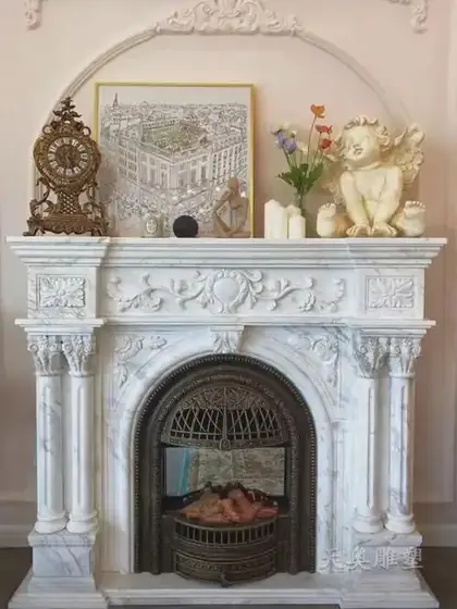 Marble Fireplaces slab