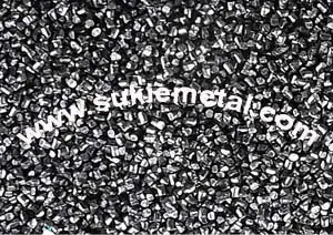 Carbon Steel Cut Wire Shot As Cut produced by Sukie Metal Abrasive, as cut, cylindrical