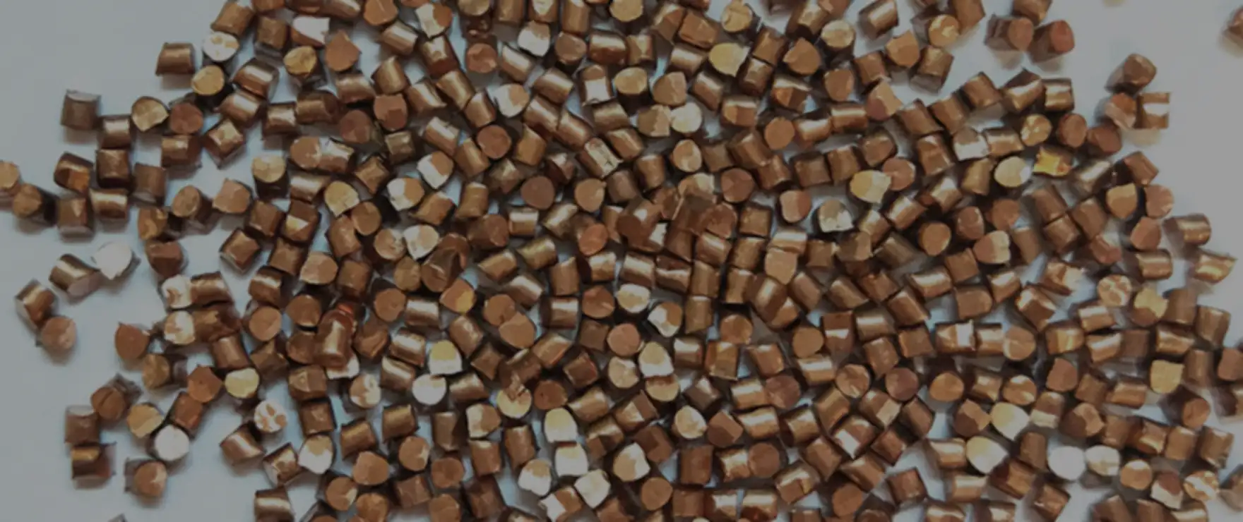Copper cut wire shot produced by Sukie Metal Abrasive