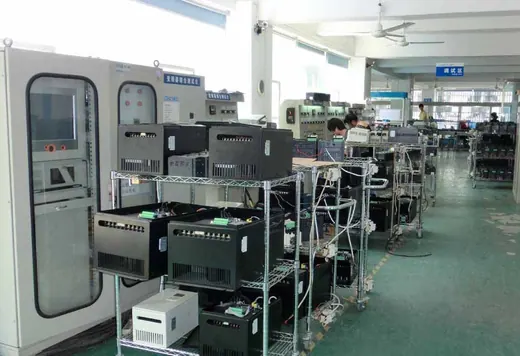automation VFD testing desk