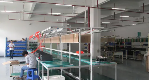 AC drive assembly line 3
