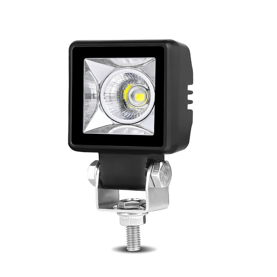 SUNLITEC SLL-9003 30W bezel less LED work light with die-cast aluminium housing and 42mm mounting bracket