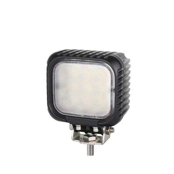 SUNLITEC SLL14129 4 inch square LED flood work lamp with stainless steel bracket