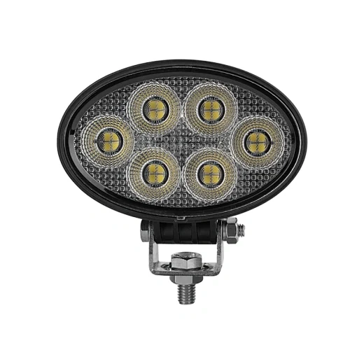 SUNLITEC SLL-0906-24 4 inch oval LED work light with stainless steel bracket