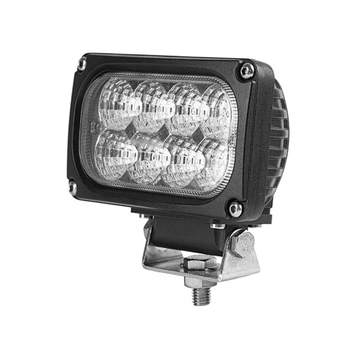 SUNLITEC SLL-4040 5.5 inch agricultural LED work light with stainless steel bracket