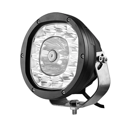 SUNLITEC SLL-7105 7 inch spot beam LED driving light with stainless steel bracket and die-cast aluminium housing