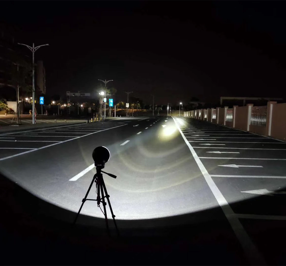 SUNLITEC SLL17045 7 inch round LED driving light with built-in Deutsch DT connector