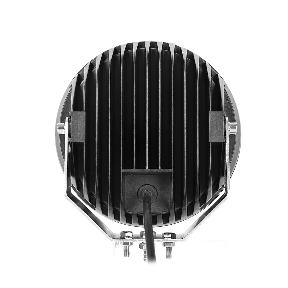 Side view of the driving light with 360 degree adjustable bottom bracket