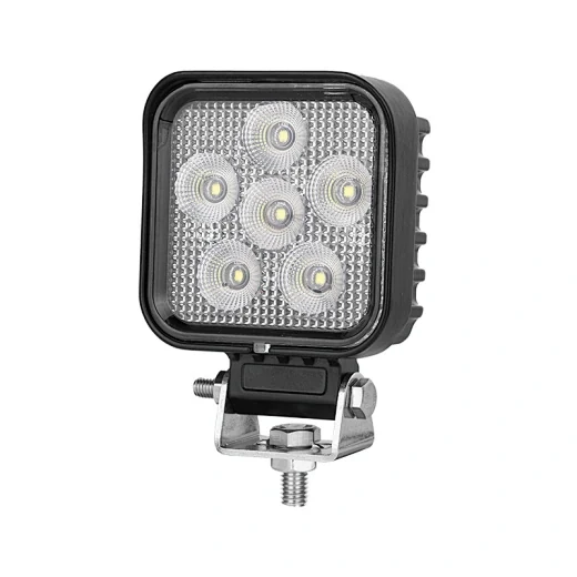 SUNLITEC SLL-0806-24 3 inch square LED flood work light with stainless steel bracket