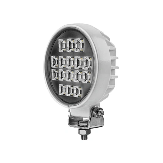 SUNLITEC SLL-0702-16-M 3.5 inch round LED flood work light with stainless steel bracket