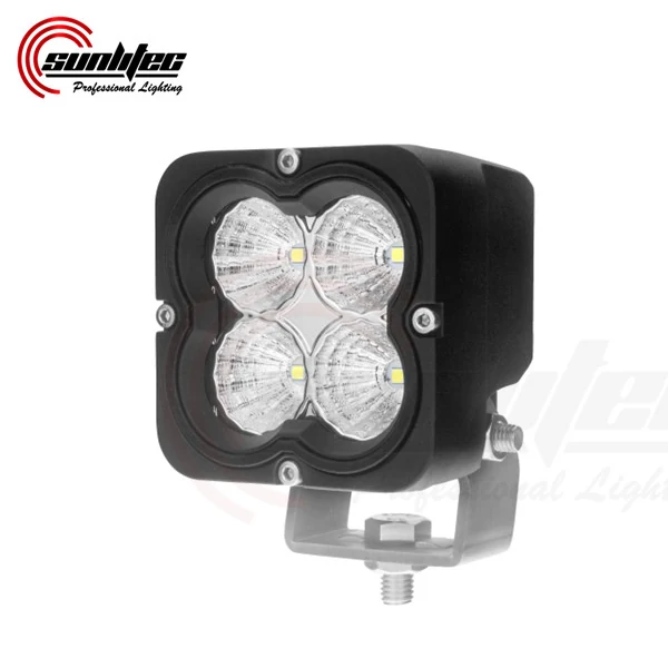 SUNLITEC SLL-W4034 3.5 inch LED work lamp with stainless steel bracket and die-cast aluminium housing