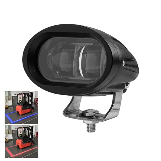 SUNLITEC SLL-6020C 4 inch red LED forklift safety light with line beam projection