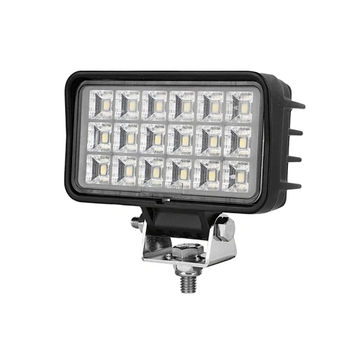 SUNLITEC SLL-0602-18 3.5 inch rectangular LED flood work light with stainless steel bracket