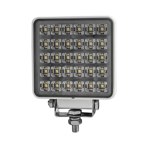 SUNLITEC SLL-0802-30-M 4 inch square LED work light with die-cast aluminium housing and wide flood beam
