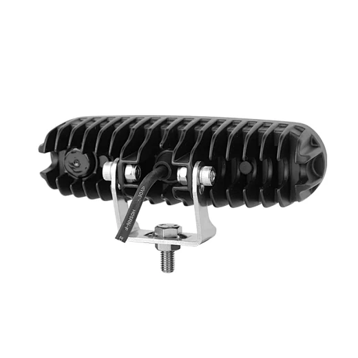 Close view of the anti-scratch PC lens over the sixteen Osram LED array