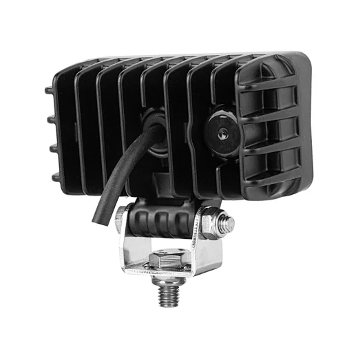 SUNLITEC SLL-0602-10 3.5 inch rectangular LED work light with die-cast aluminium housing and polycarbonate lens