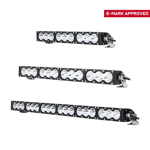 SUNLITEC SLL-88X offroad LED light bar with CREE 10W LED and clear lens