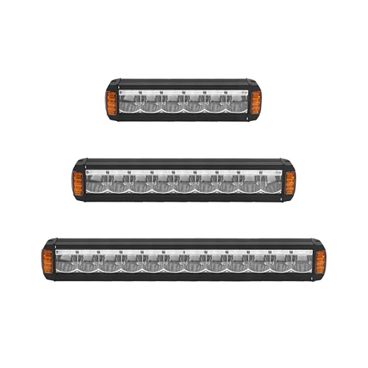 SUNLITEC SLL-21X DI offroad free form reflector LED light bar with integrated DRL and turn signal functions
