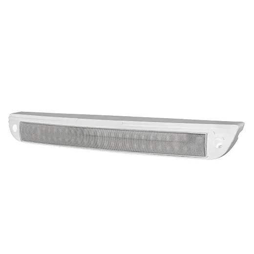 Rear view of the light showing the IP67 sealed cable entry and mounting holes