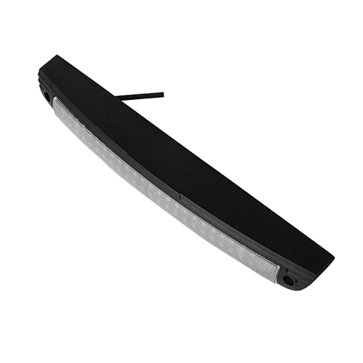 Side view of the LED scene light showing the flush mounting profile and 90° flood beam pattern